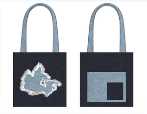 J'adore Le Canada Tote Bag (Blue)