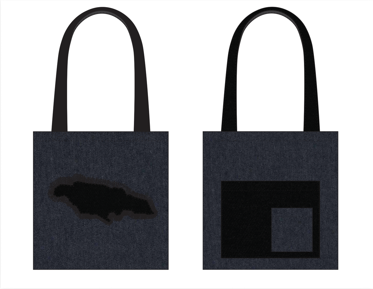 J'adore la Jamaïque Tote Bag (Black)